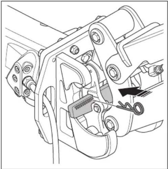 HUSQVARNA TC 130 - So montieren und demontieren Sie die Werkzeuge am Gerät (DXR 145, DXR 275, DXR 305, DXR 315) - 8