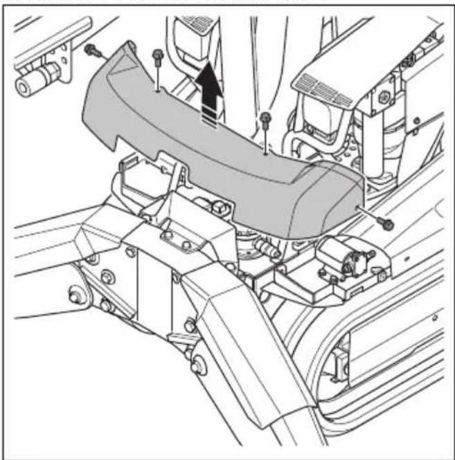 HUSQVARNA TC 130 - Remplacement du filtré à huile hydraulique (DXR 145) - 3