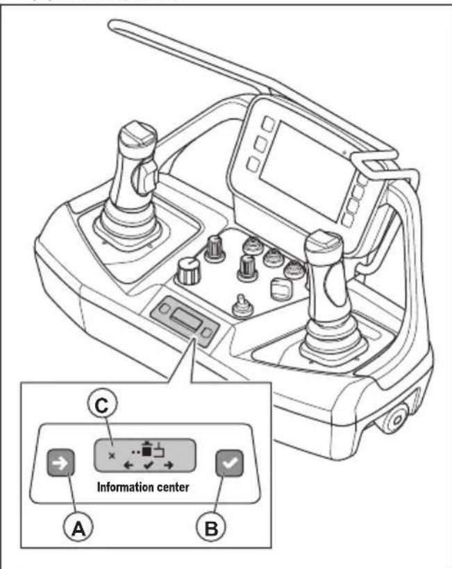 HUSQVARNA TC 130 - To do a pairing operation between the remote control and the product (DXR 275, DXR 305, DXR 315) - 1
