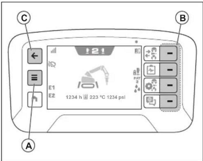HUSQVARNA TC 130 - Système de menus - 1