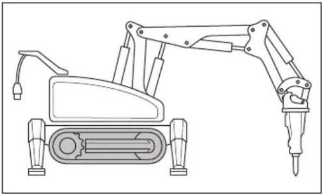 HUSQVARNA TC 130 - Gleisketten (DXR 145, DXR 275, DXR 305, DXR 315) - 1