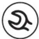 HUSQVARNA TC 130 - Symbols on the quick guide decal - 2