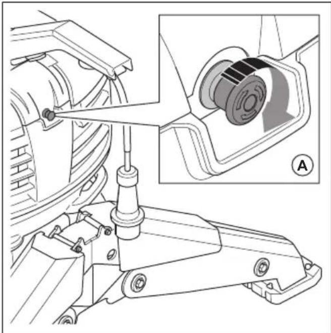HUSQVARNA TC 130 - So starten Sie das Gerät (DXR 275, DXR 305, DXR 315) - 2