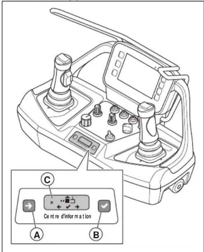 HUSQVARNA TC 130 - Pour effectuer une opération d'appariement entre la télécommande et le produit (DXR 95) - 1