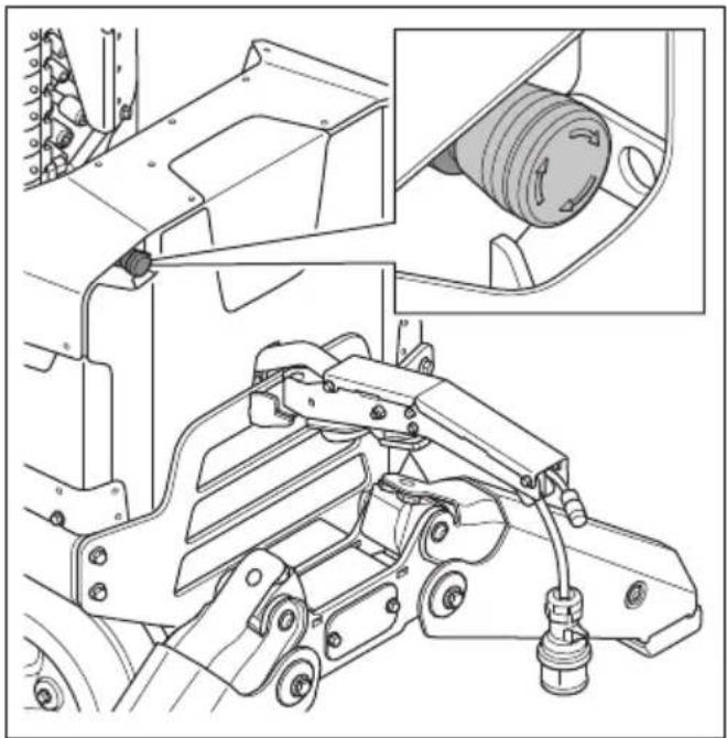 HUSQVARNA TC 130 - Bouton d'arrêt d'urgence du produit (DXR 95) - 1