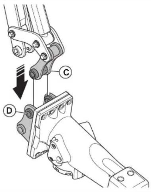 HUSQVARNA TC 130 - To install and remove the tools on the product (DXR 95) - 5
