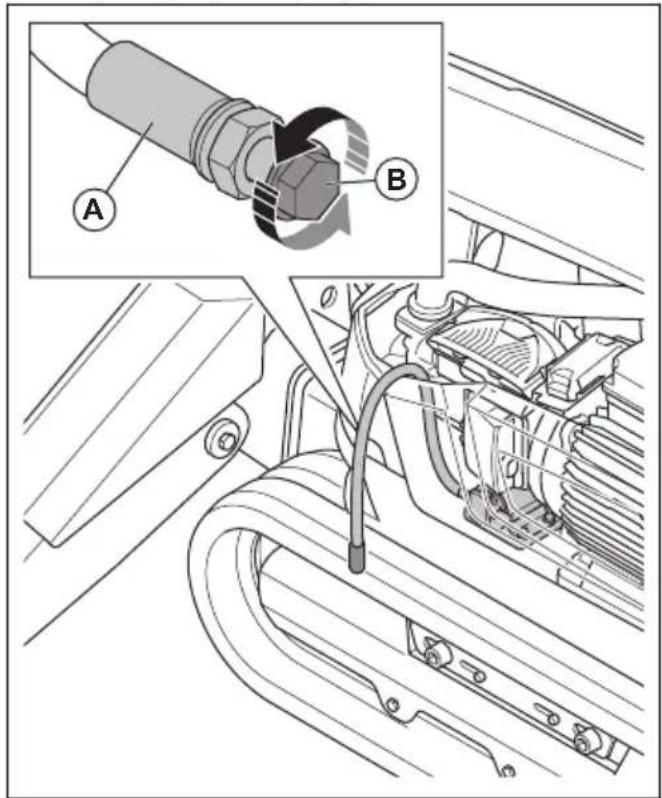 HUSQVARNA TC 130 - Appoint d'huile hydraulique (DXR 275, DXR 305, DXR 315) - 3