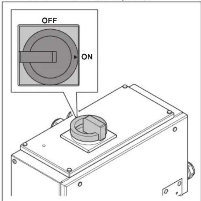 HUSQVARNA TC 130 - Emergency stop button on the product (DXR 95) - 26
