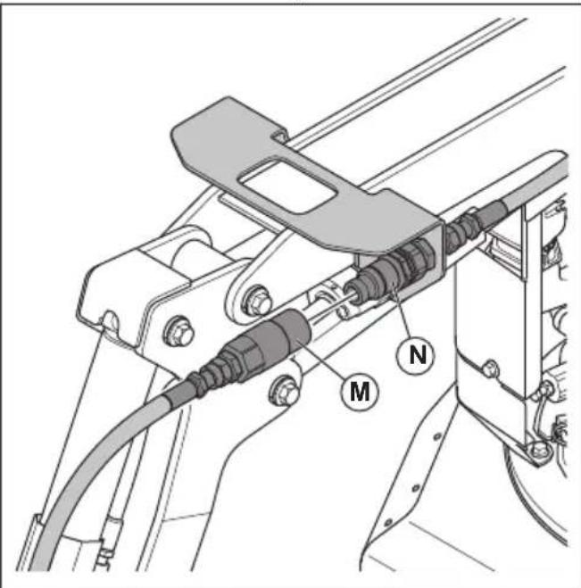 HUSQVARNA TC 130 - To install and remove the tools on the product (DXR 95) - 9