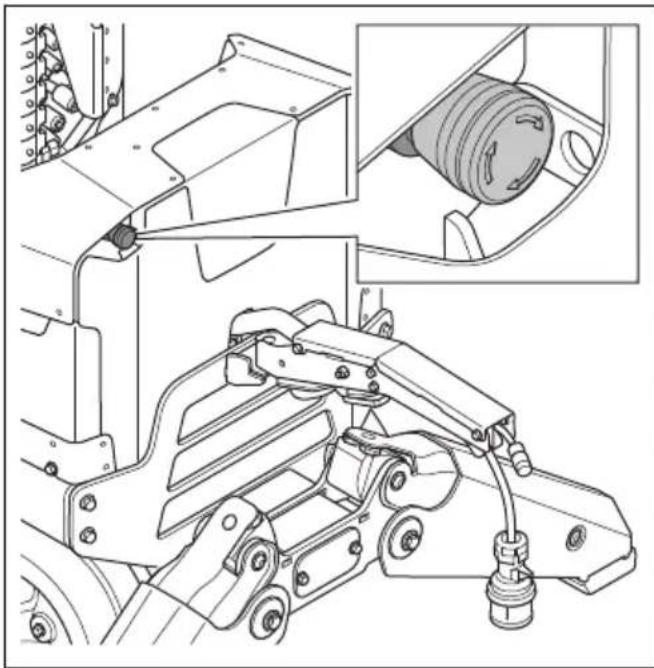HUSQVARNA TC 130 - Emergency stop button on the product (DXR 95) - 1