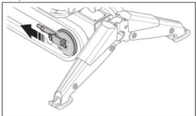 HUSQVARNA TC 130 - Retrait et installation des chenilles (DXR 275, DXR 305, DXR 315) - 2