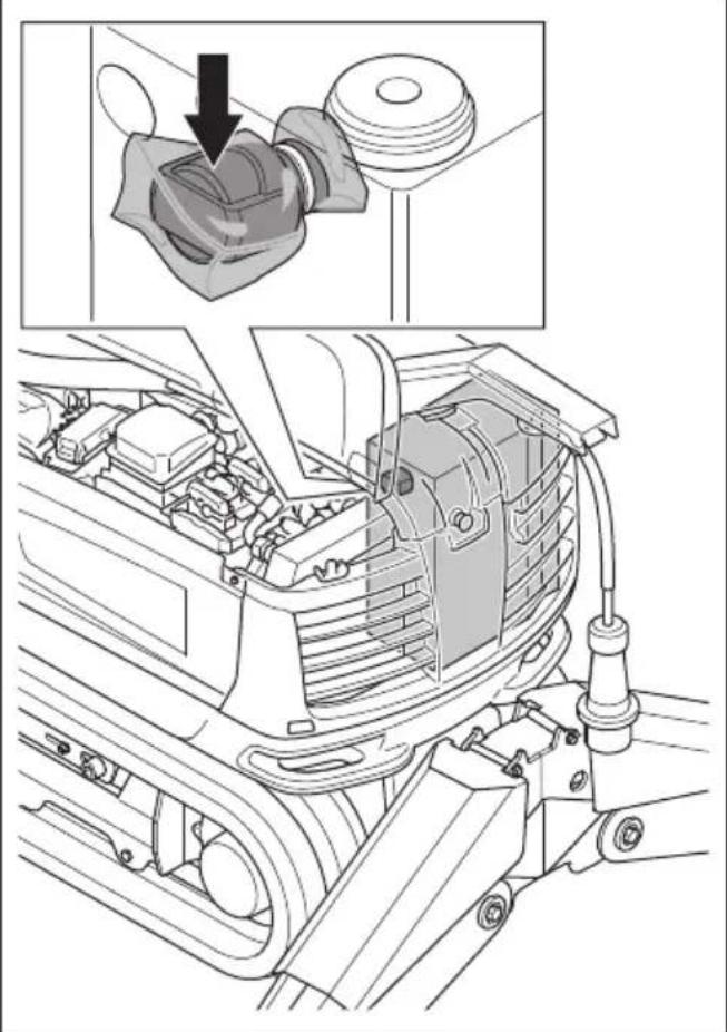 HUSQVARNA TC 130 - Nettoyage du produit (DXR 275, DXR 305, DXR 315) - 1