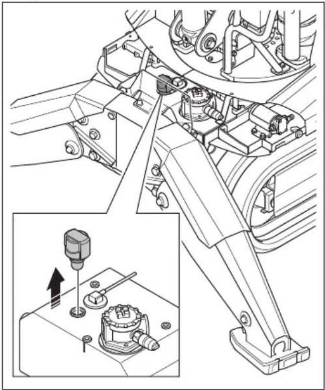 HUSQVARNA TC 130 - So ersetzen Sie den Hydraulikölfilter (DXR 145) - 4