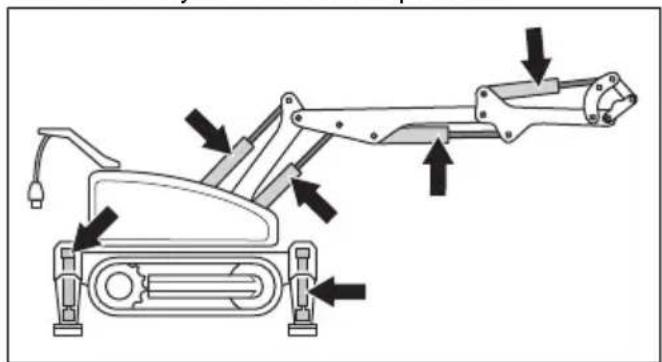 HUSQVARNA TC 130 - To examine the cylinders - 1