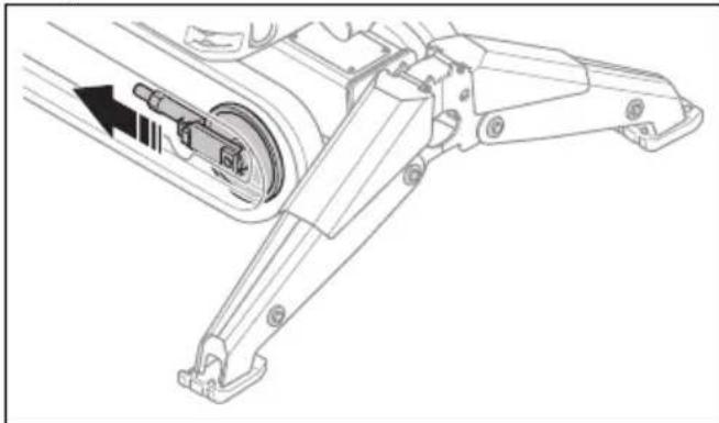 HUSQVARNA TC 130 - Retrait et installation des chenilles (DXR 145) - 2