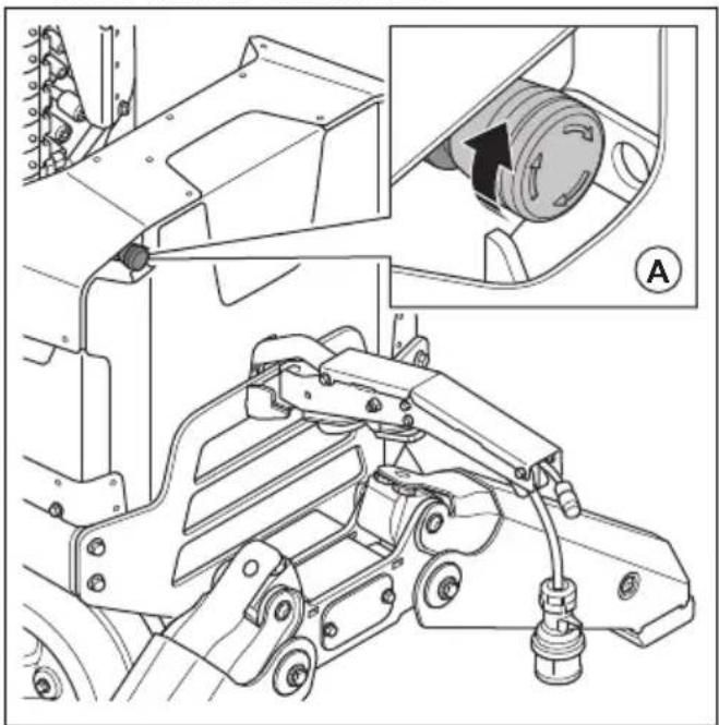HUSQVARNA TC 130 - Not-Aus-Taste des Gerats (DXR 95) - 3