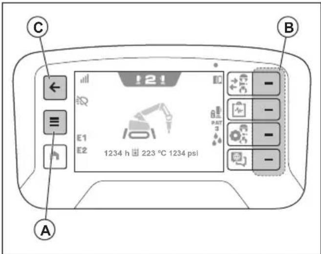 HUSQVARNA TC 130 - Menu system - 1