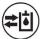 HUSQVARNA TC 130 - Symbolen op de sticker beknopte handleiding - 6