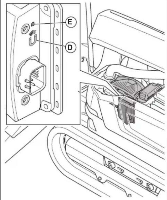 HUSQVARNA TC 130 - To do a pairing operation between the remote control and the product (DXR 275, DXR 305, DXR 315) - 2