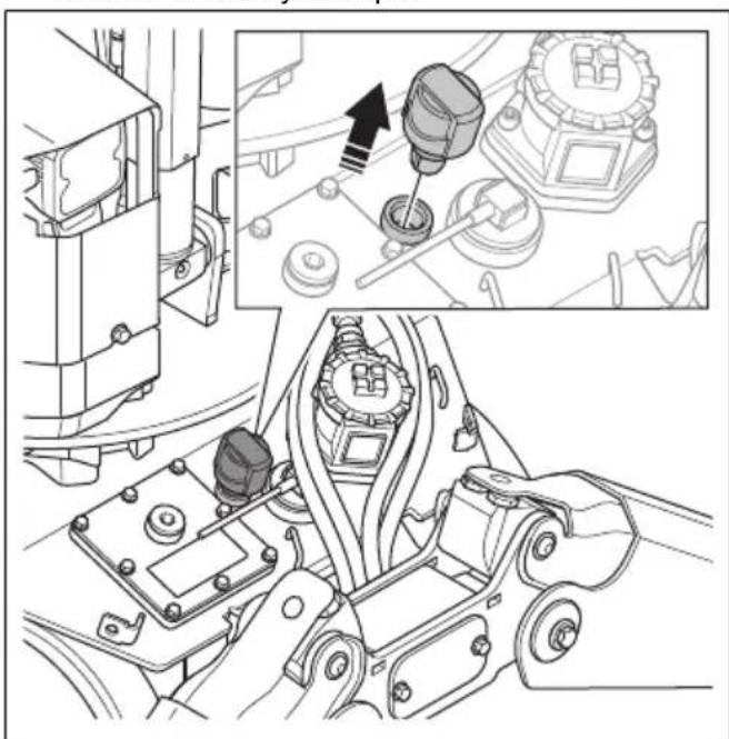 HUSQVARNA TC 130 - Remplacement du filtré à huile hydraulique (DXR 95) - 4