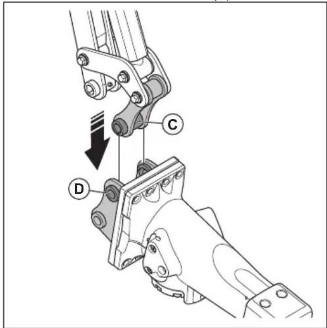 HUSQVARNA TC 130 - Installation et retrait des outils sur le produit (DXR 95) - 4