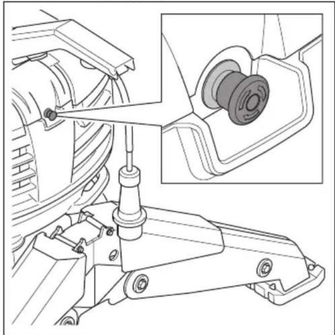 HUSQVARNA TC 130 - Emergency stop button on the product (DXR 95) - 19