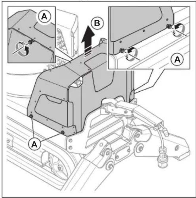 HUSQVARNA TC 130 - Remplacement d'un fusible (DXR 95) - 2