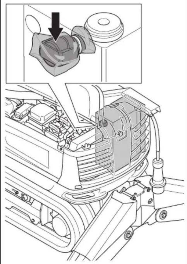 HUSQVARNA TC 130 - Het product reinigen (DXR 275, DXR 305, DXR 315) - 1