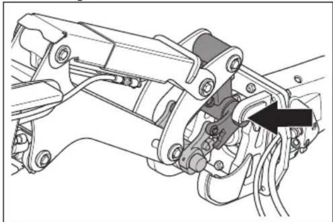 HUSQVARNA TC 130 - So montieren und demontieren Sie die Werkzeuge am Gerät (DXR 145, DXR 275, DXR 305, DXR 315) - 5