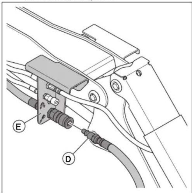 HUSQVARNA TC 130 - Installation et retrait des outils sur le produit (DXR 95) - 15