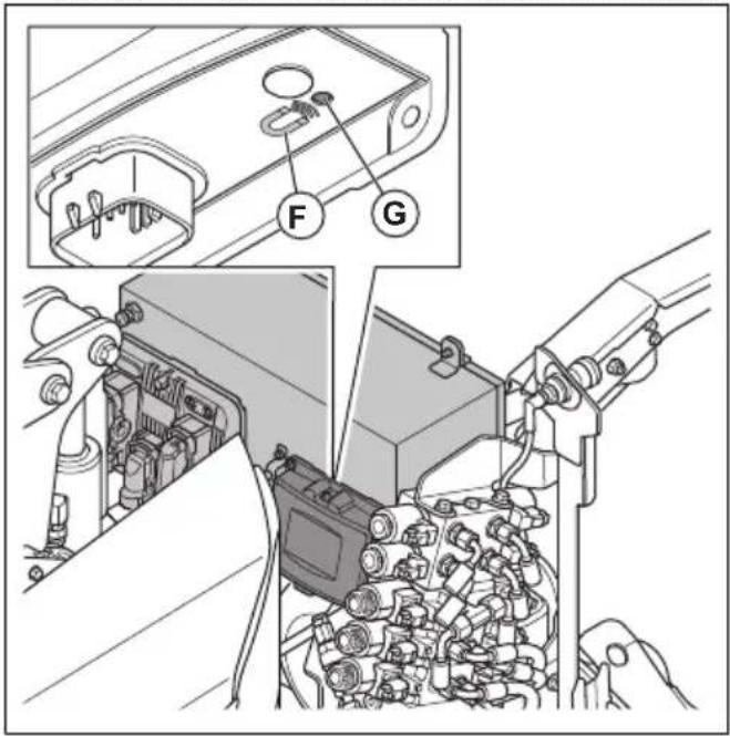 HUSQVARNA TC 130 - Pour effectuer une opération d'appariement entre la télécommande et le produit (DXR 95) - 3