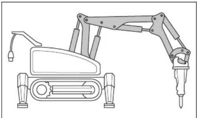 HUSQVARNA TC 130 - Arm system - 1