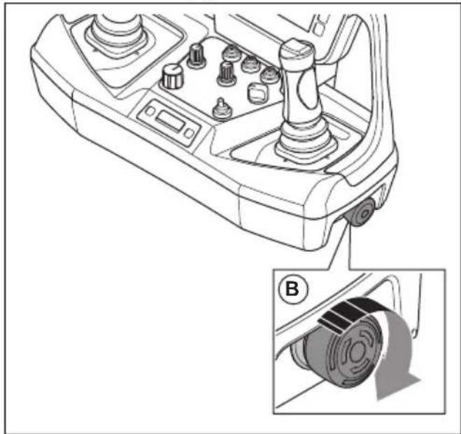 HUSQVARNA TC 130 - Contrôle du bouton d'arrêt d'urgence du produit (DXR 95) - 15