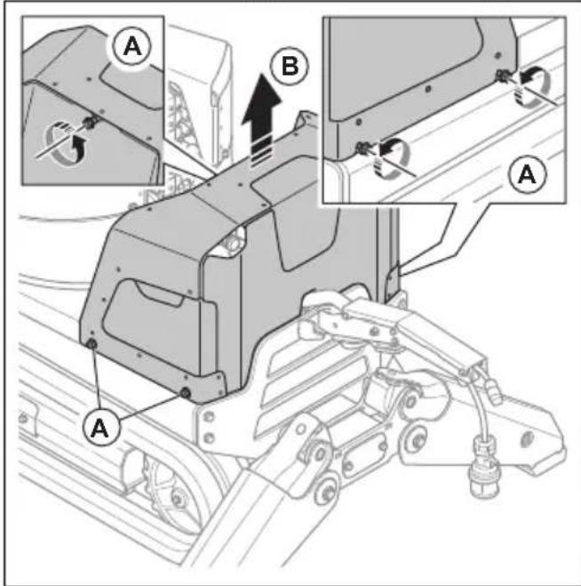 HUSQVARNA TC 130 - To replace a fuse (DXR 95) - 2