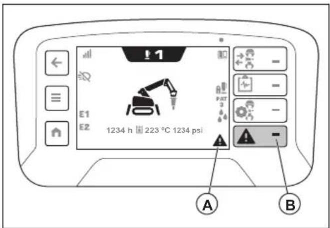 HUSQVARNA TC 130 - Messages on the display - 1