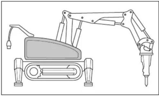 HUSQVARNA TC 130 - Tower (DXR 145, DXR 275, DXR 305, DXR 315) - 1