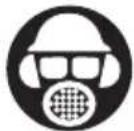 HUSQVARNA TC 130 - Symbols on the product - 6