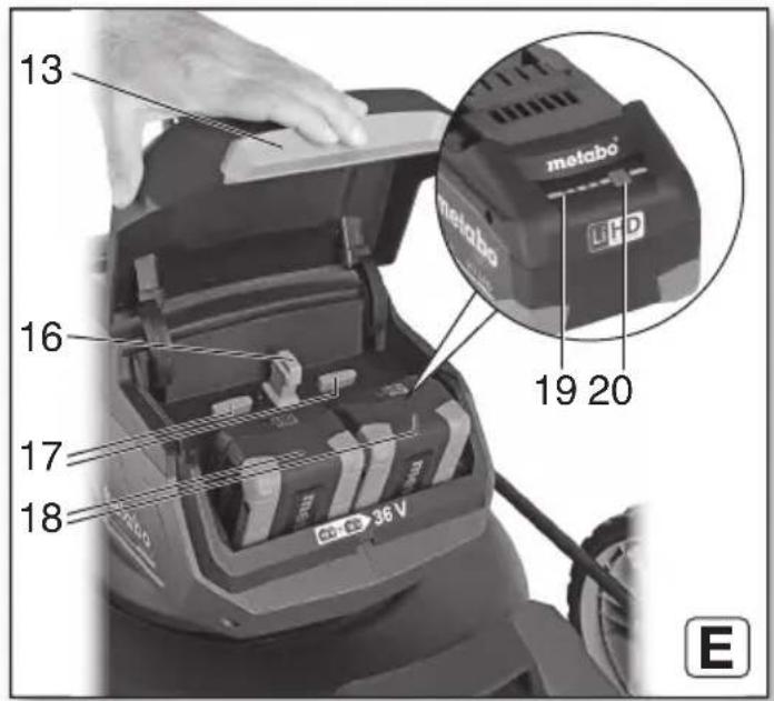 METABO RM 3618 LTX BL 46 - 6