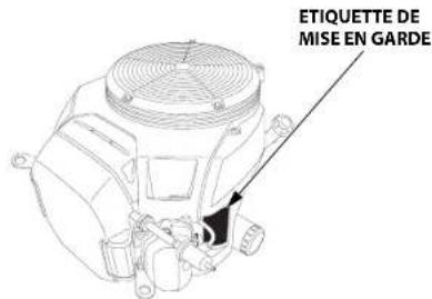 STIGA Estate Pro 9102 XWSY - Emplacement de l'etiquette de securite - 1