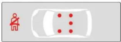 CITROEN C5 Aircross (2020) - Alertes de non-bouclage et de débouclage des ceintures de sécurité - 2