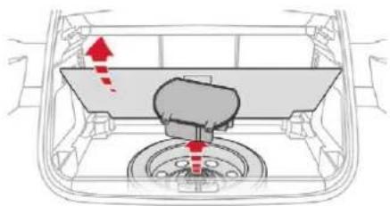 CITROEN C5 Aircross (2020) - Accès à la roue de secours - 1