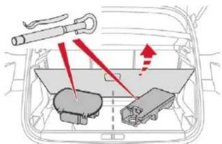 CITROEN C5 Aircross (2020) - Accès à l'outillage - 1