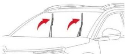 CITROEN C5 Aircross (2020) - Position particulière des essuie-vitres avant - 1