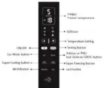 HOOVER HMNB 6182 X5KN - TOP FEAUTRED VERTICAL DISPLAY (Only on some models) - 1