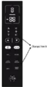 HOOVER HMNB 6182 X5KN - TOP FEAUTRED VERTICAL DISPLAY (Only on some models) - 2