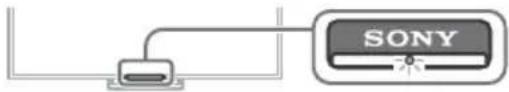 SONY Bravia KD55X8505A - Die Beleuchtungs-LED ist eingeschaltet. - 1