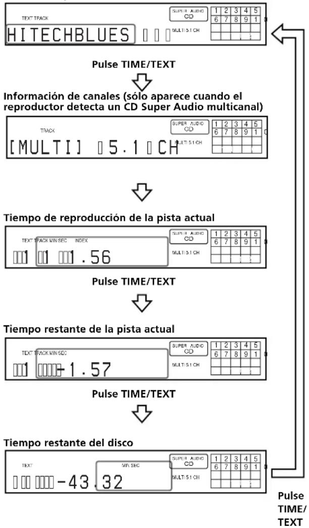 SONY SCDXA333ES - - Mientras reproduce un disco - 1