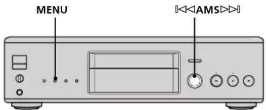 SONY SCDXA333ES - Listening to a CD Using a Filter (Digital Filter Function) - 2
