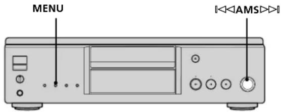 SONY SCDXA333ES - Escuchar un CD realizando un filtro (Función filtro digital) - 1