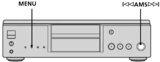 SONY SCDXA333ES - Wiedergeben einer CD unter Verwendung eines Filters (Digitalfilterfungtion) - 1
